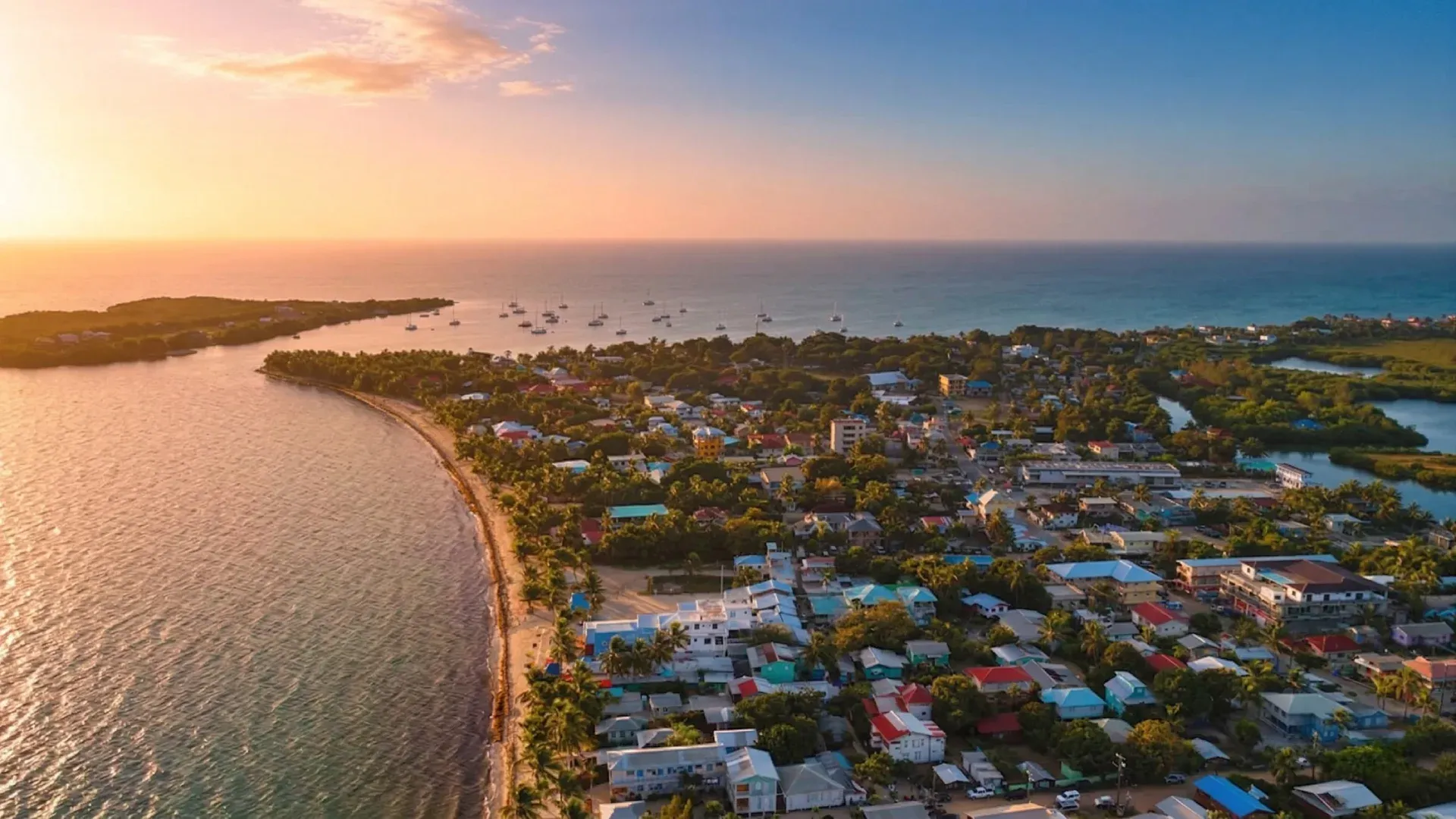 The sun-drenched Placencia Peninsula, one of Belize's premier coastal destinations