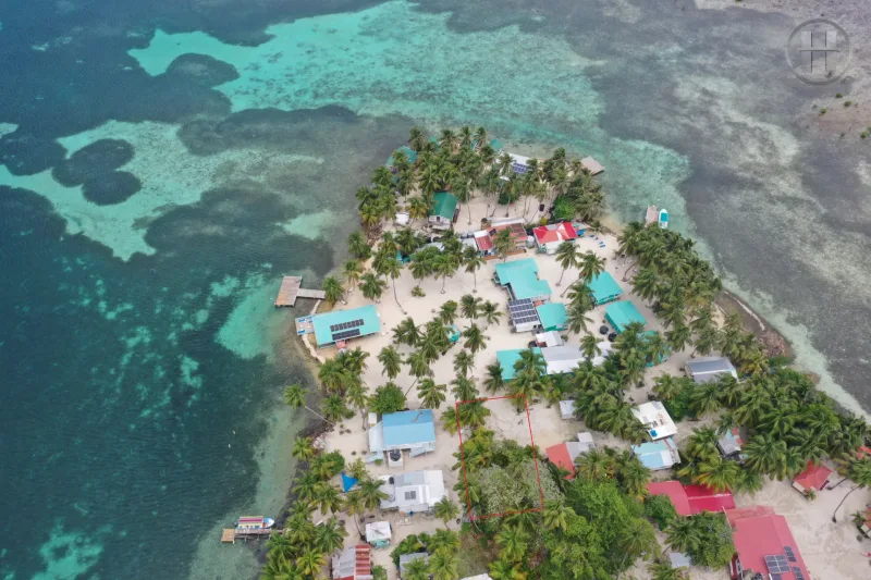 Tobacco Caye lot for sale, Belize real estate investment opportunity